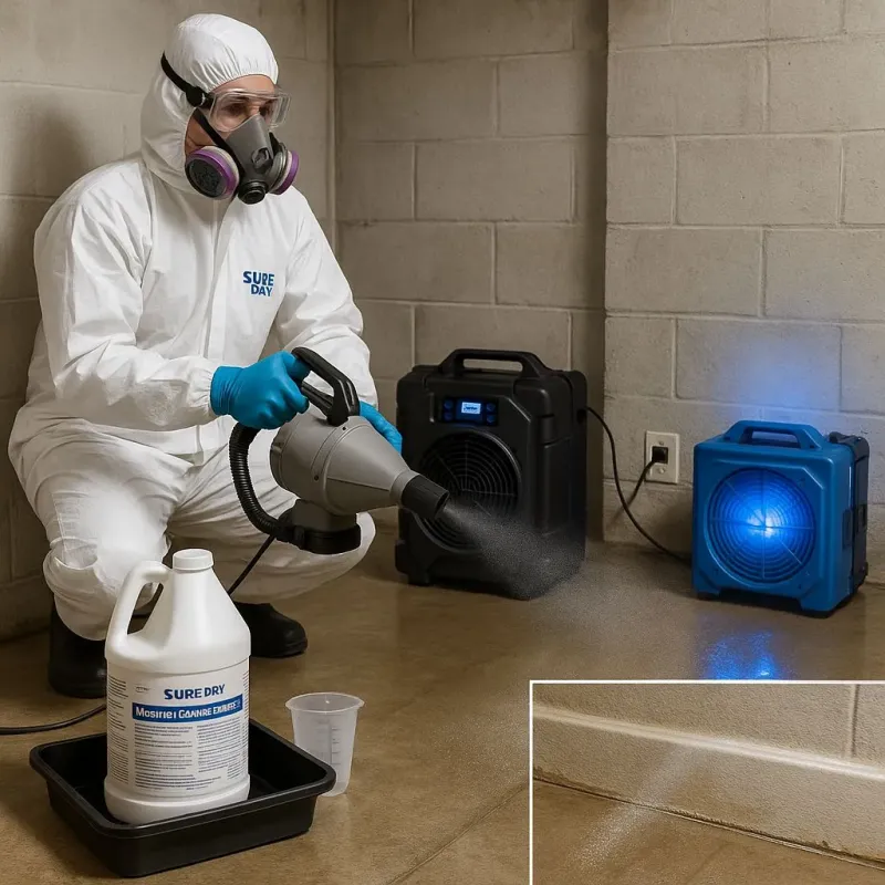 Sanitization and Odor Removal process in Wyoming, MI
