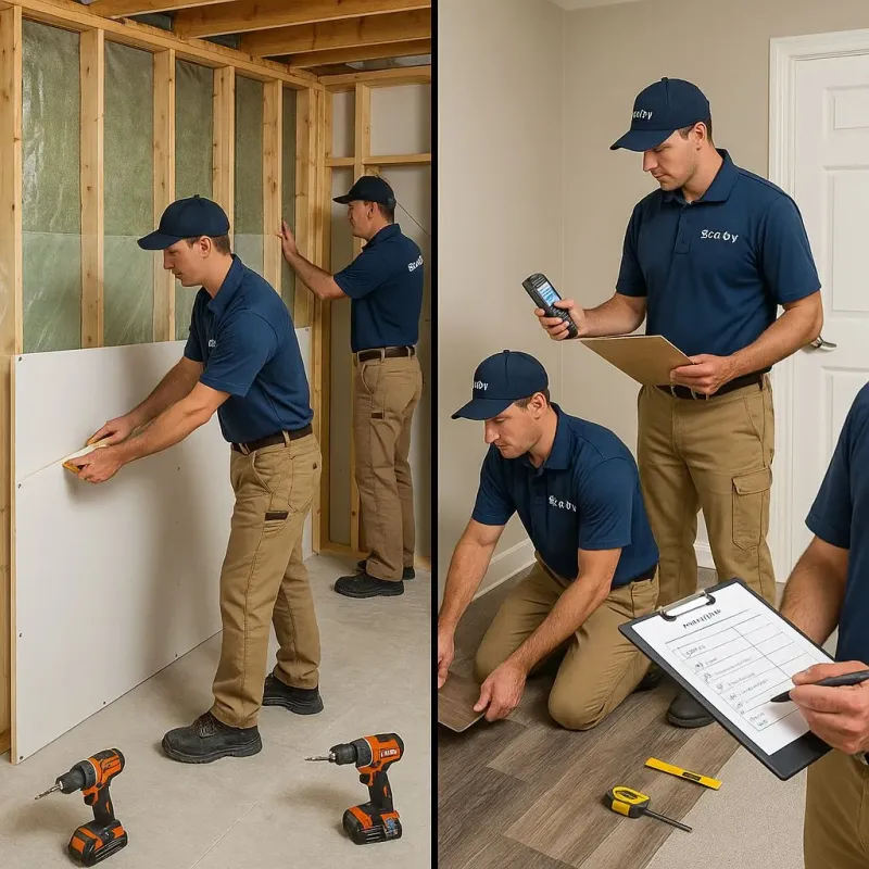 Repairs and Reconstruction process in Wyoming, MI